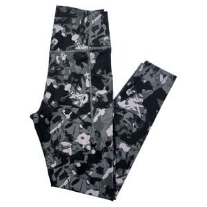 THE NORTH FACE WOMEN’S MOTIVATION HIGH RISE BLACK GRAY LEGGING  SIDE POCKET SZ S